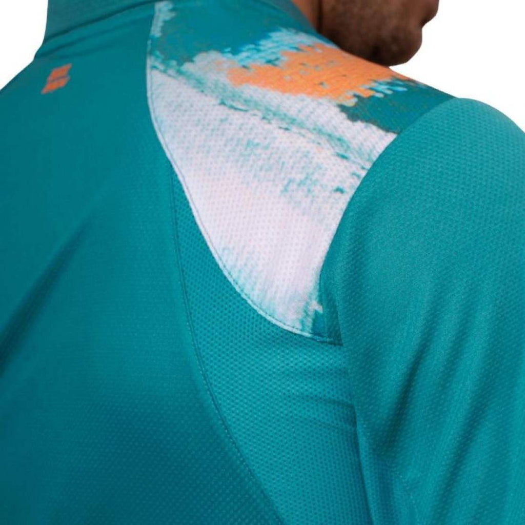 Polera Hombre Bidi Badu Melbourne 2025 Polo Men-Petrol Orange Talla M