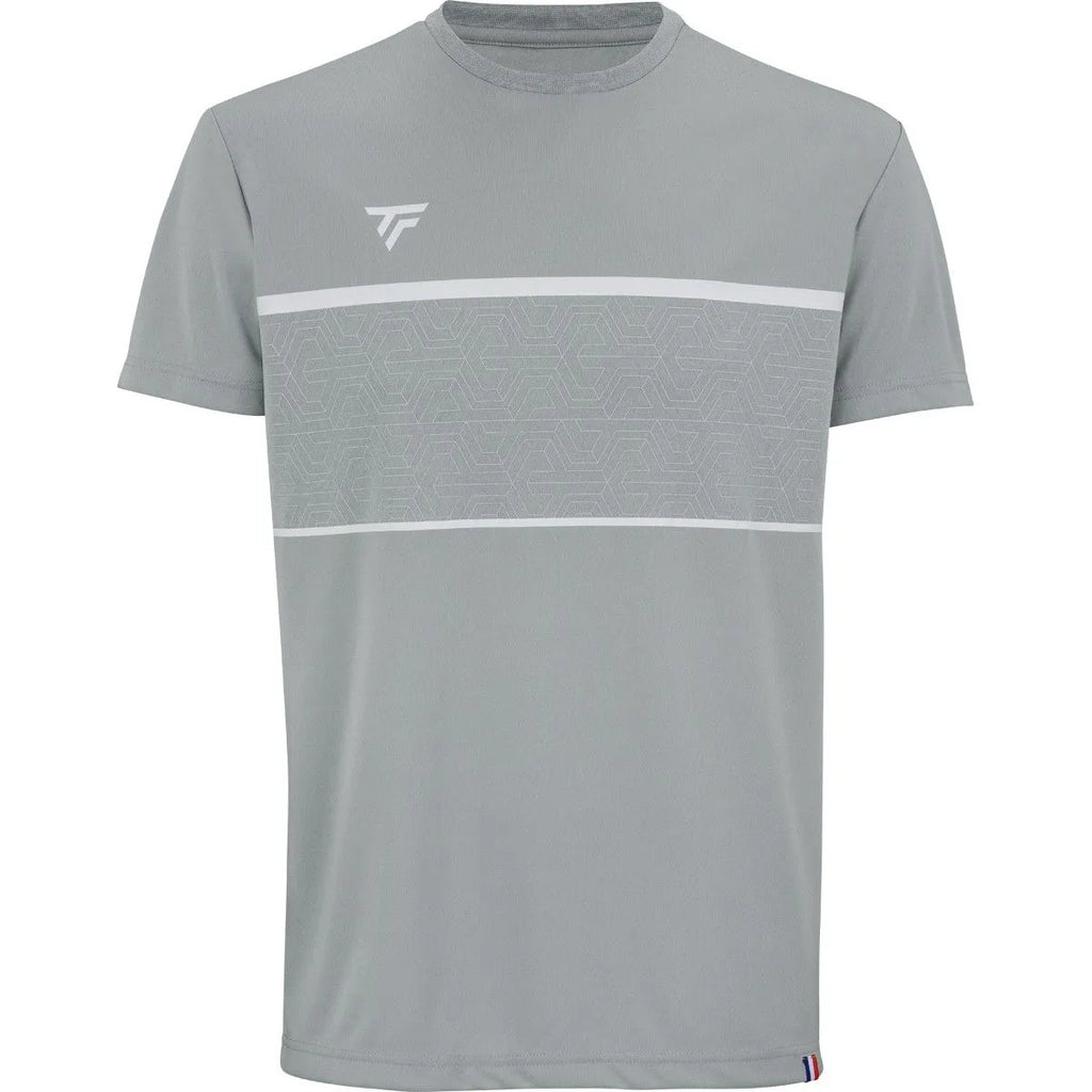 Polera Hombre Deportiva Tecnifibre Team Tech Tee Silver M