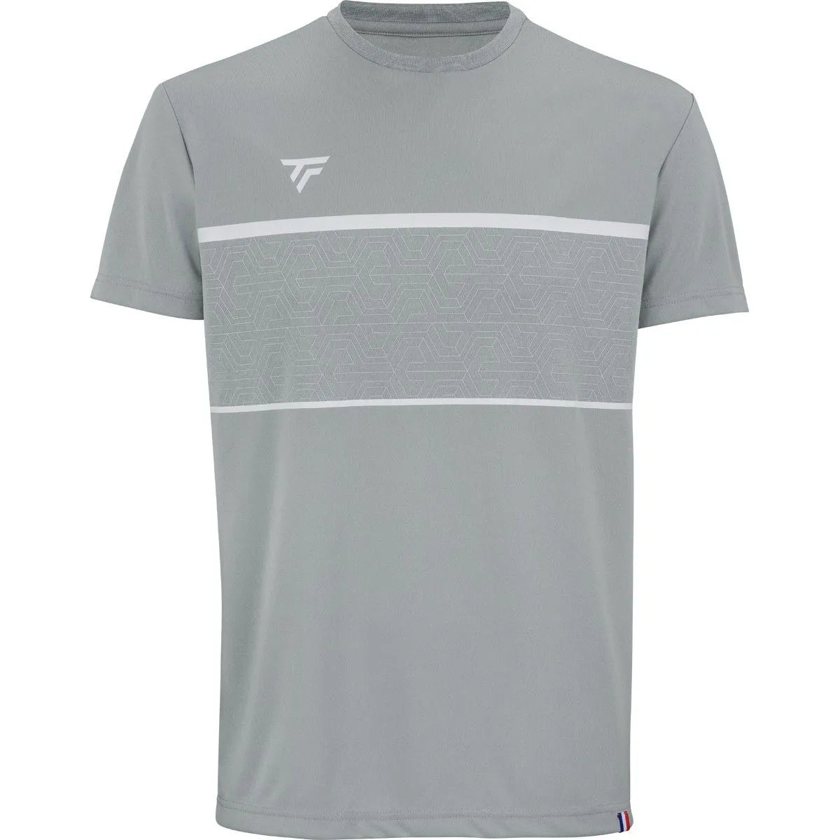 Polera Hombre Deportiva Tecnifibre Team Tech Tee Silver L