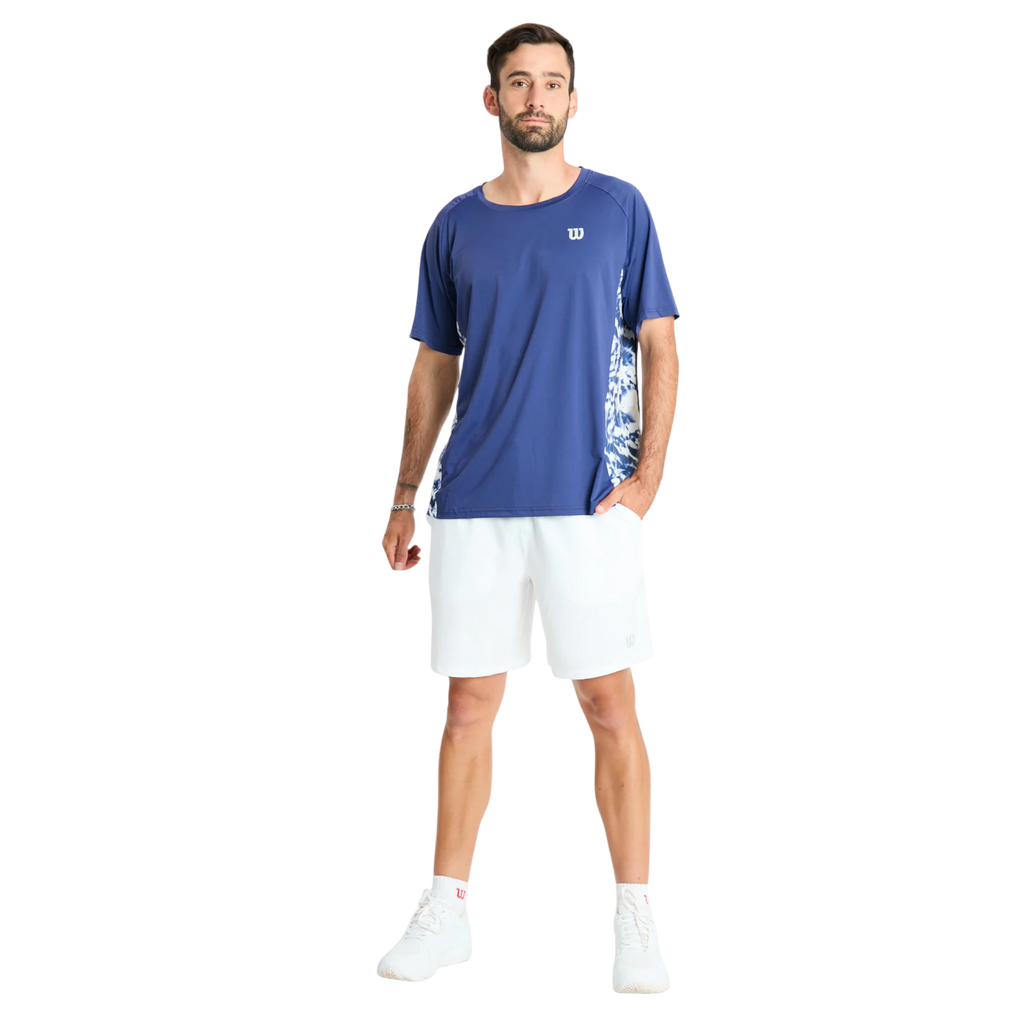 Polera Hombre Deportiva Wilson Azul L