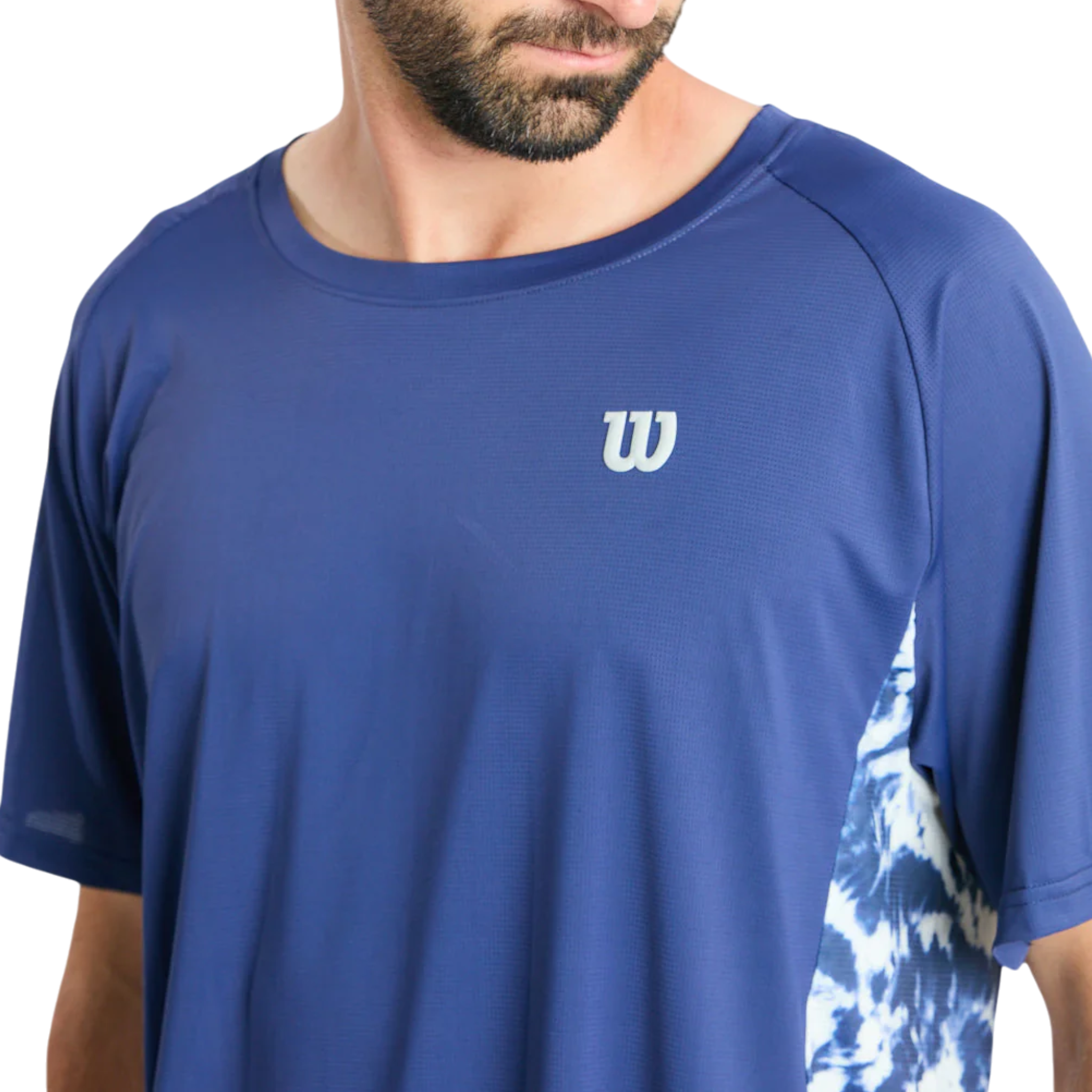 Polera Hombre Deportiva Wilson Azul L