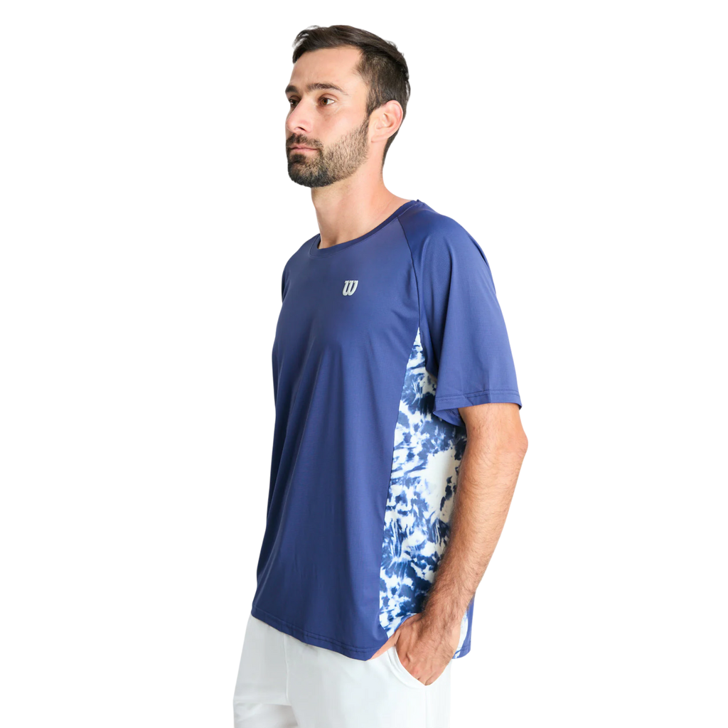 Polera Hombre Deportiva Wilson Azul L