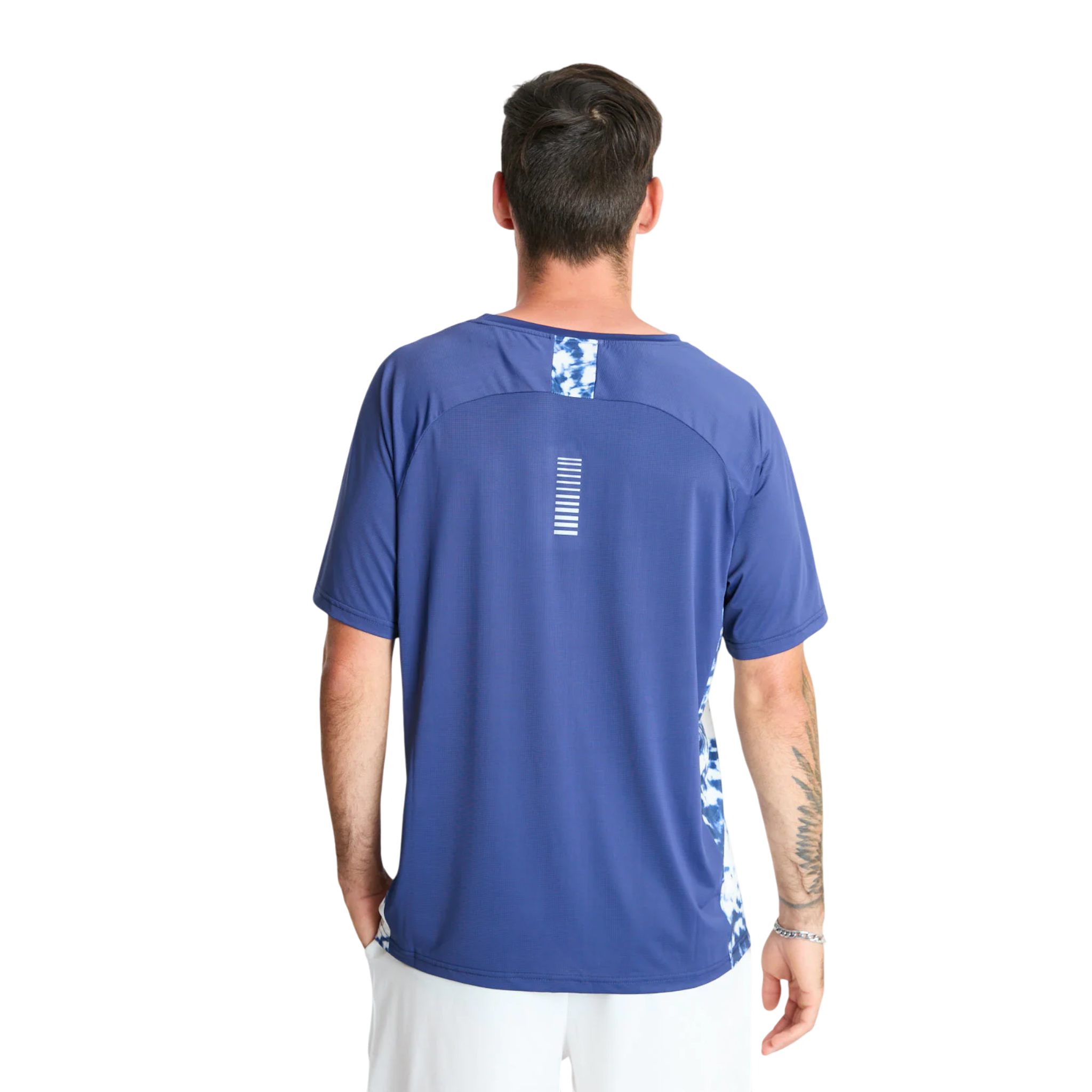 Polera Hombre Deportiva Wilson Azul L