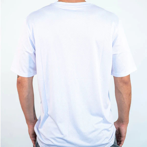 Polera Hombre Deportiva Wilson Blanca M