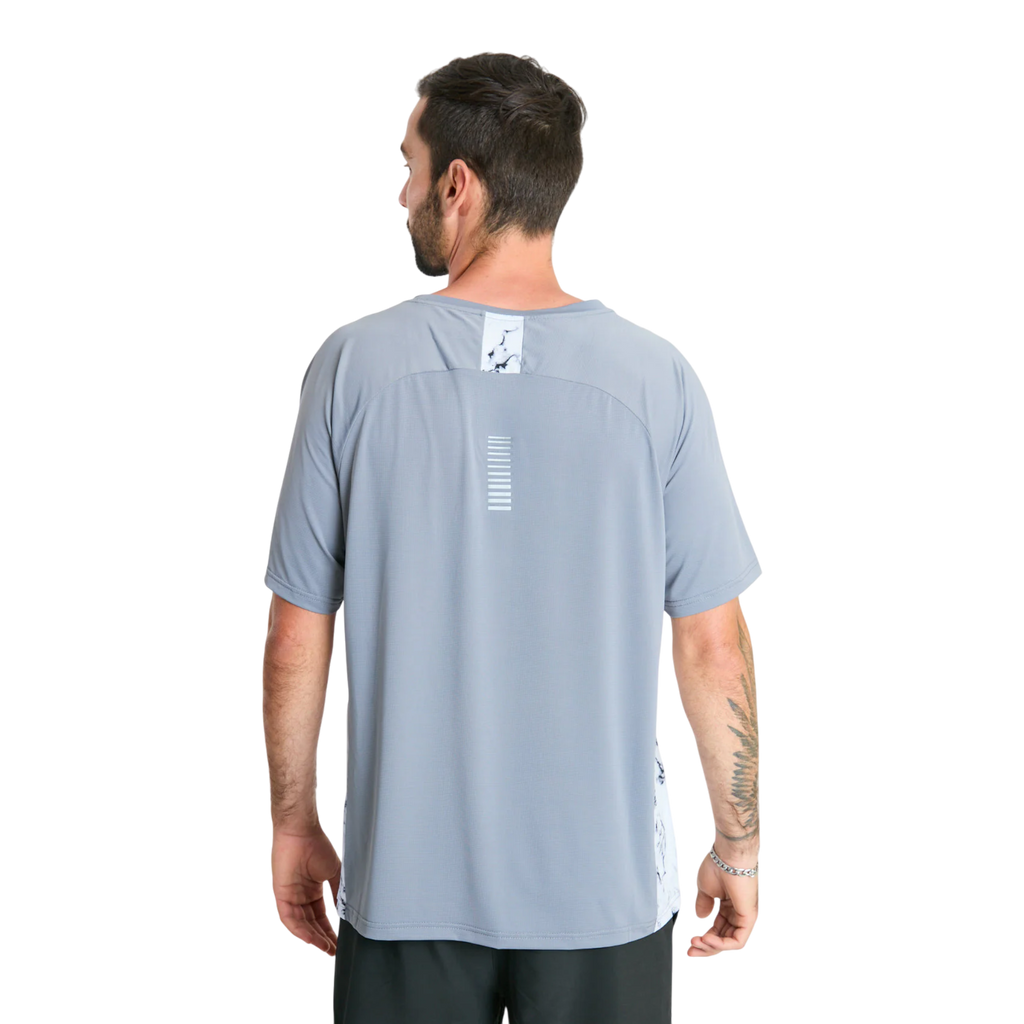 Polera Hombre Deportiva Wilson Gris L