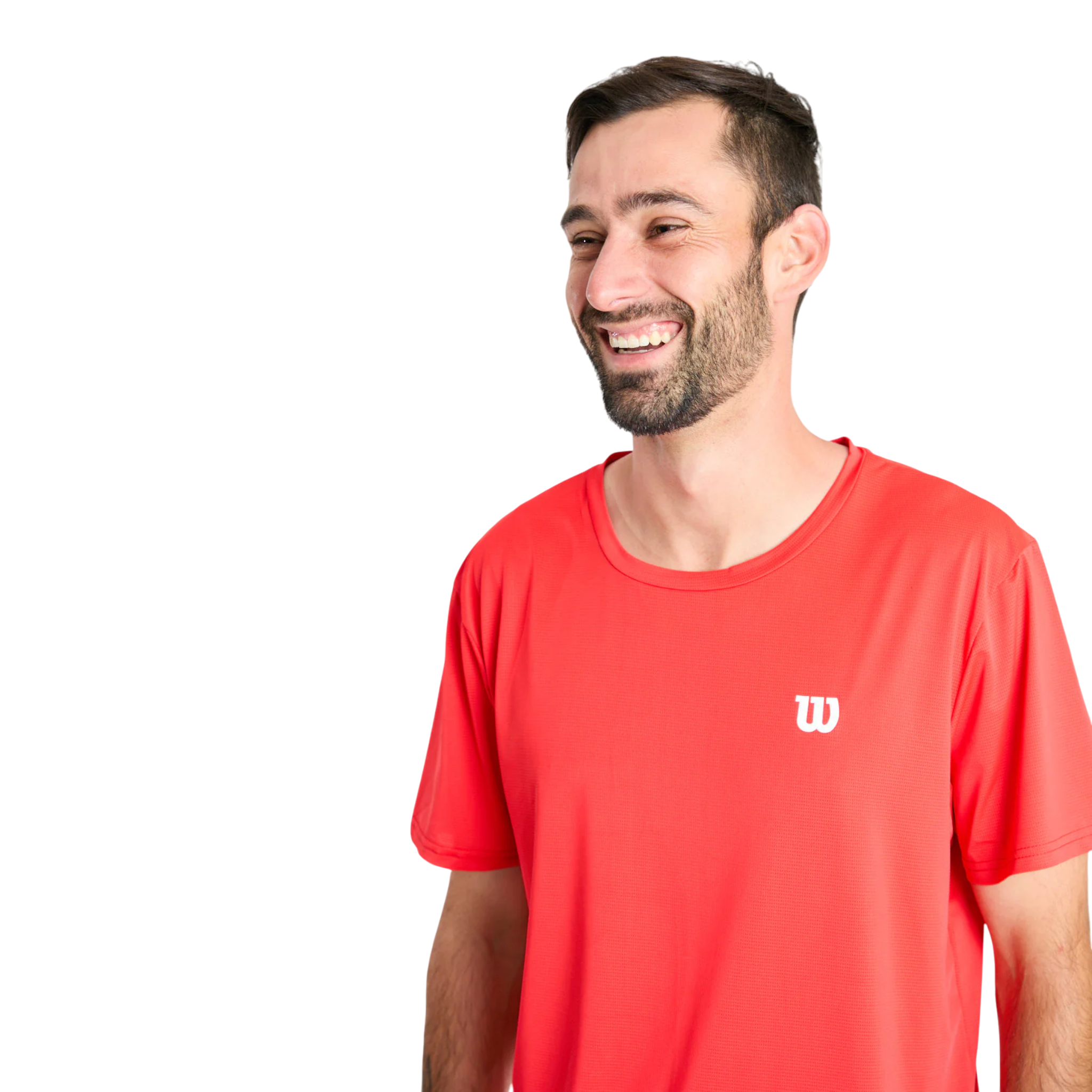 Polera Hombre Deportiva Wilson Red L