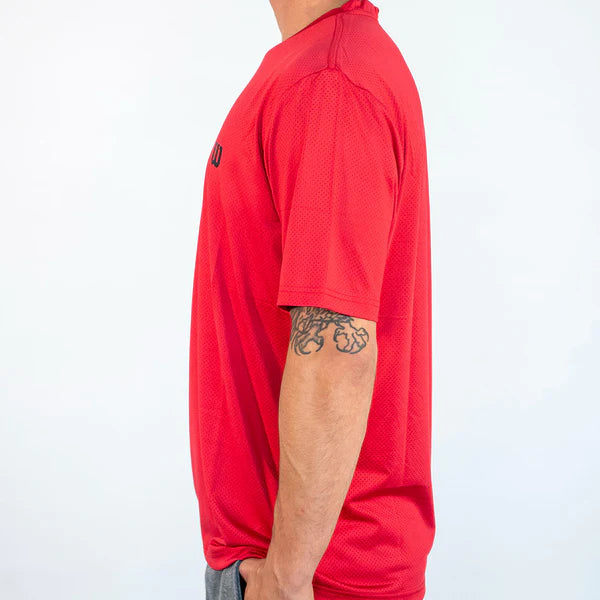Polera Hombre Deportiva Wilson Roja M