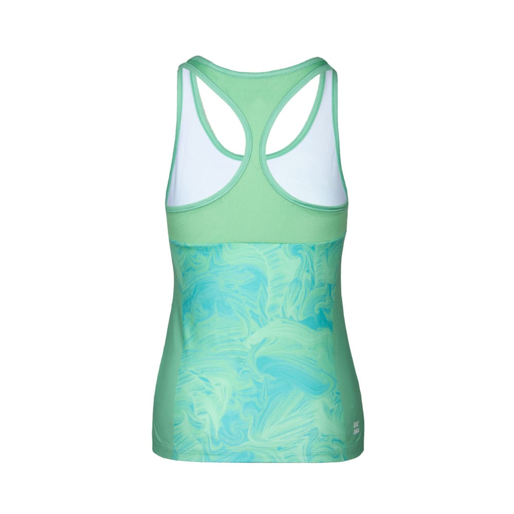 Polera Mujer Bidi Badu Jua Tech Tank Green Talla M