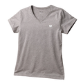 Polera Mujer Deportiva Wilson Jaspeada Gris