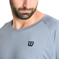 Polera Hombre Deportiva Wilson Gris L