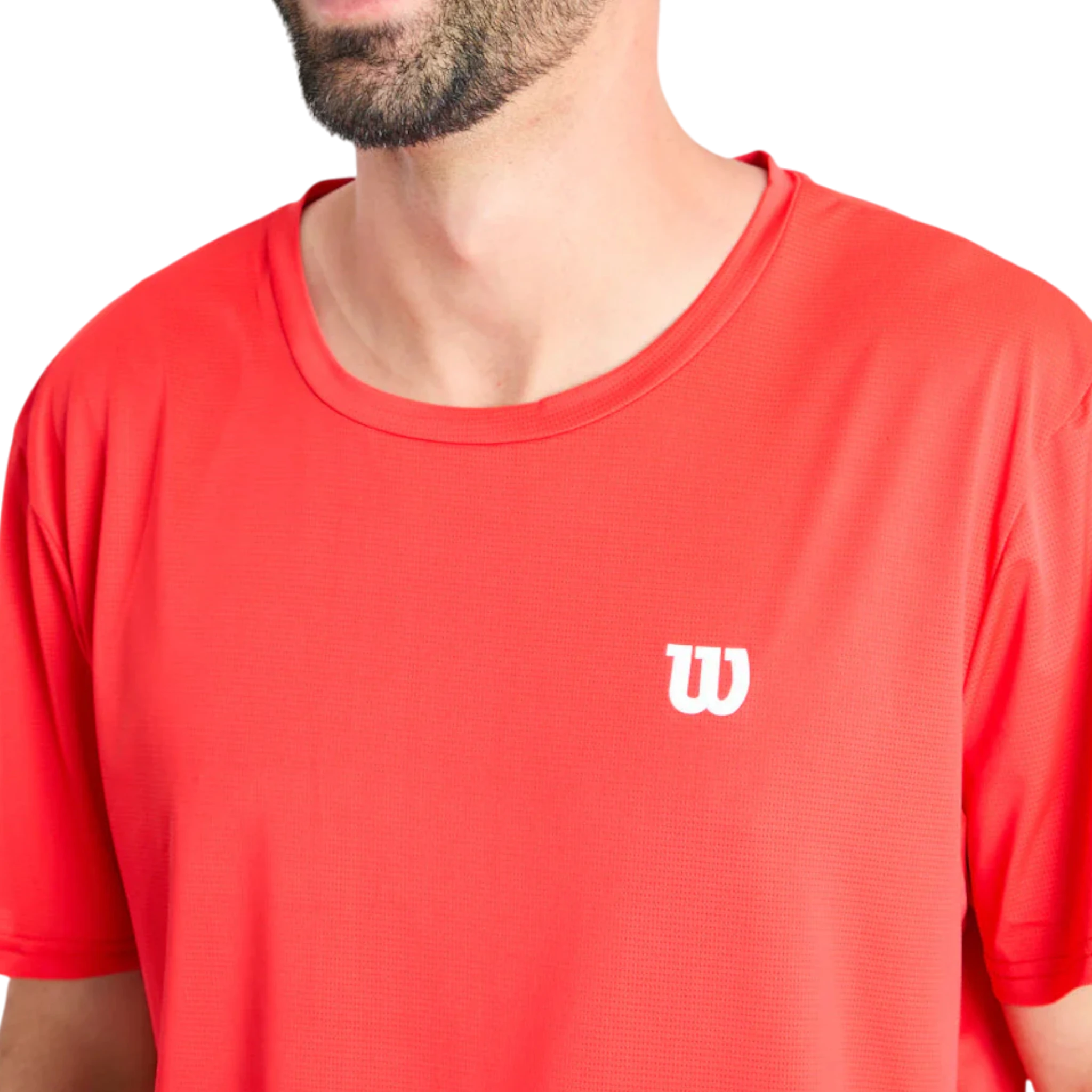 Polera Hombre Deportiva Wilson Red L