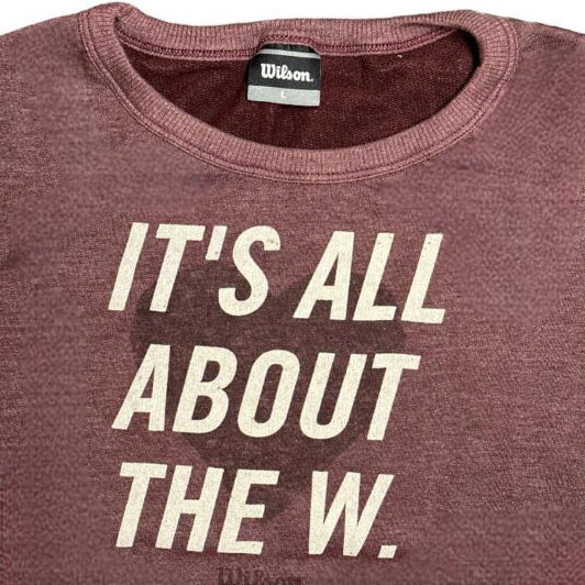 Poleron Mujer Wilson Sweat Rustico Talla L