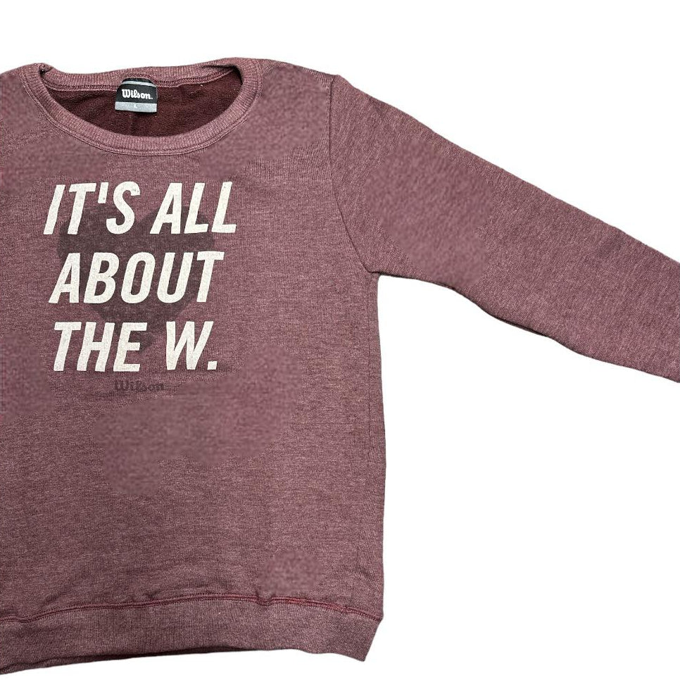 Poleron Mujer Wilson Sweat Rustico Talla L