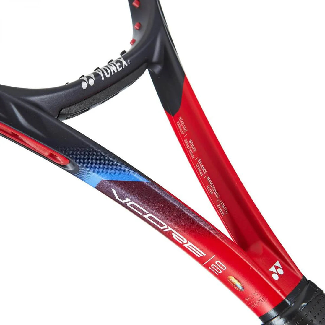 Raqueta de Tenis Yonex VCore 100 Scarlet Grip 3