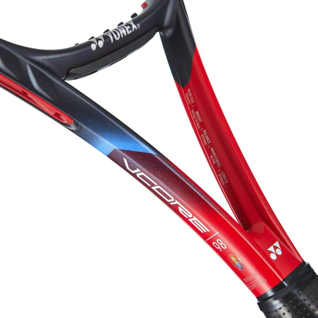 Raqueta de Tenis Yonex VCore 98 Scarlet Grip 3
