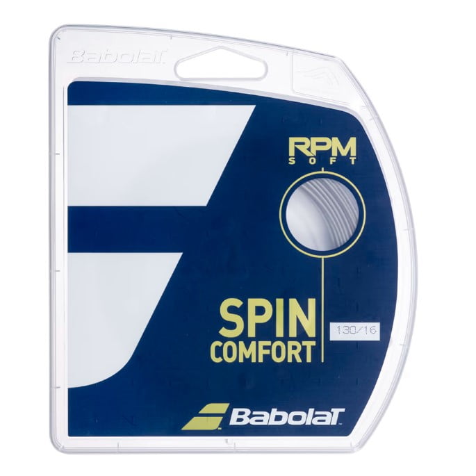 Set Cuerda de Tenis Babolat Rpm Soft Spin Confort Gris 1.25mm