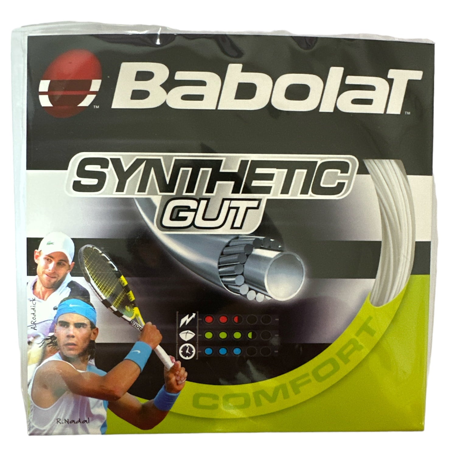 Set Cuerda de Tenis Babolat Synthetic Gut White 1.25mm