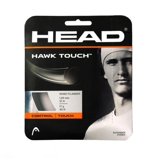 Set Cuerda de Tenis Head Hawk Touch Gris 1.25mm