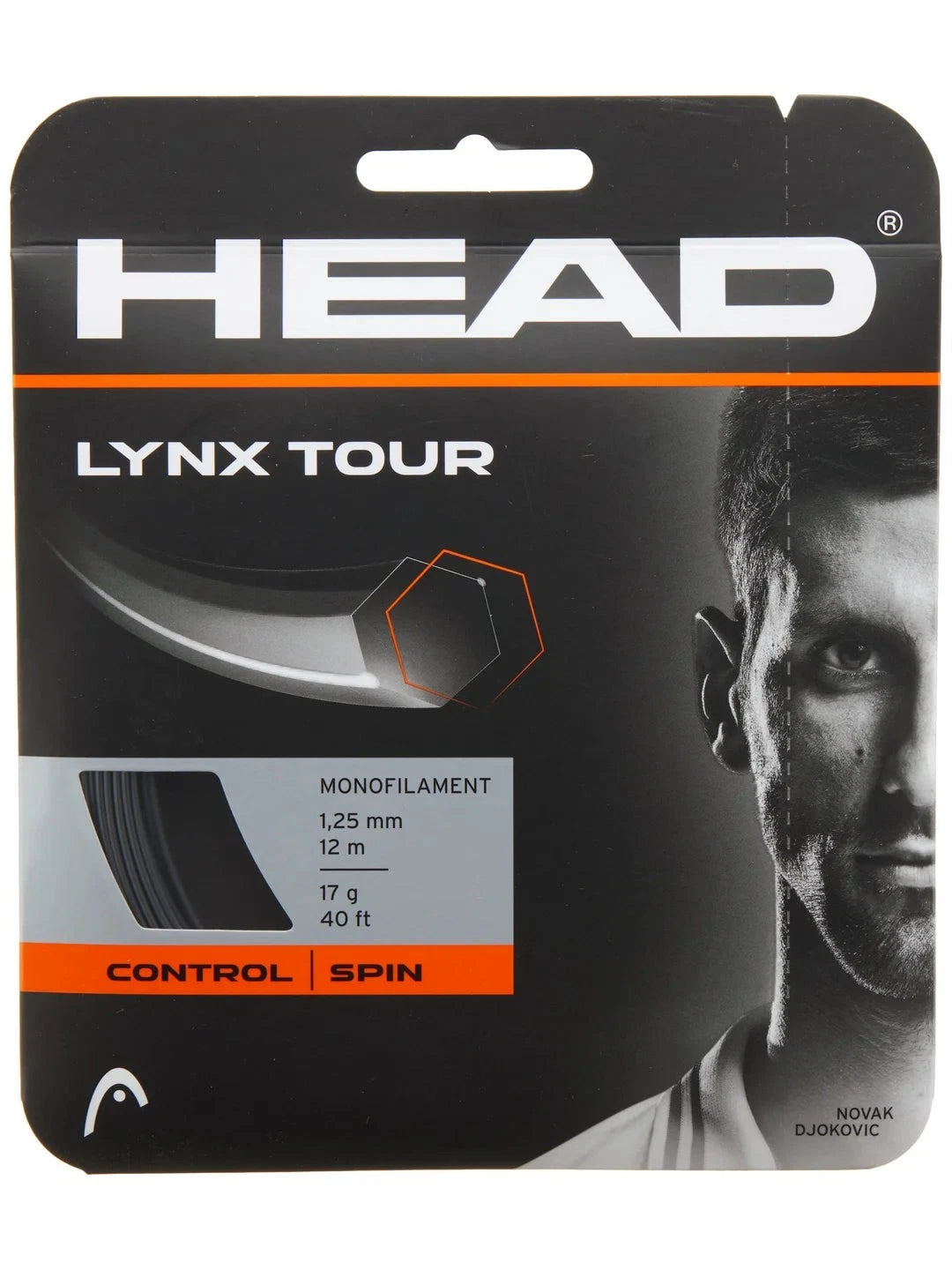 Set Cuerda de Tenis Head Lynx Tour Gris 1.25mm