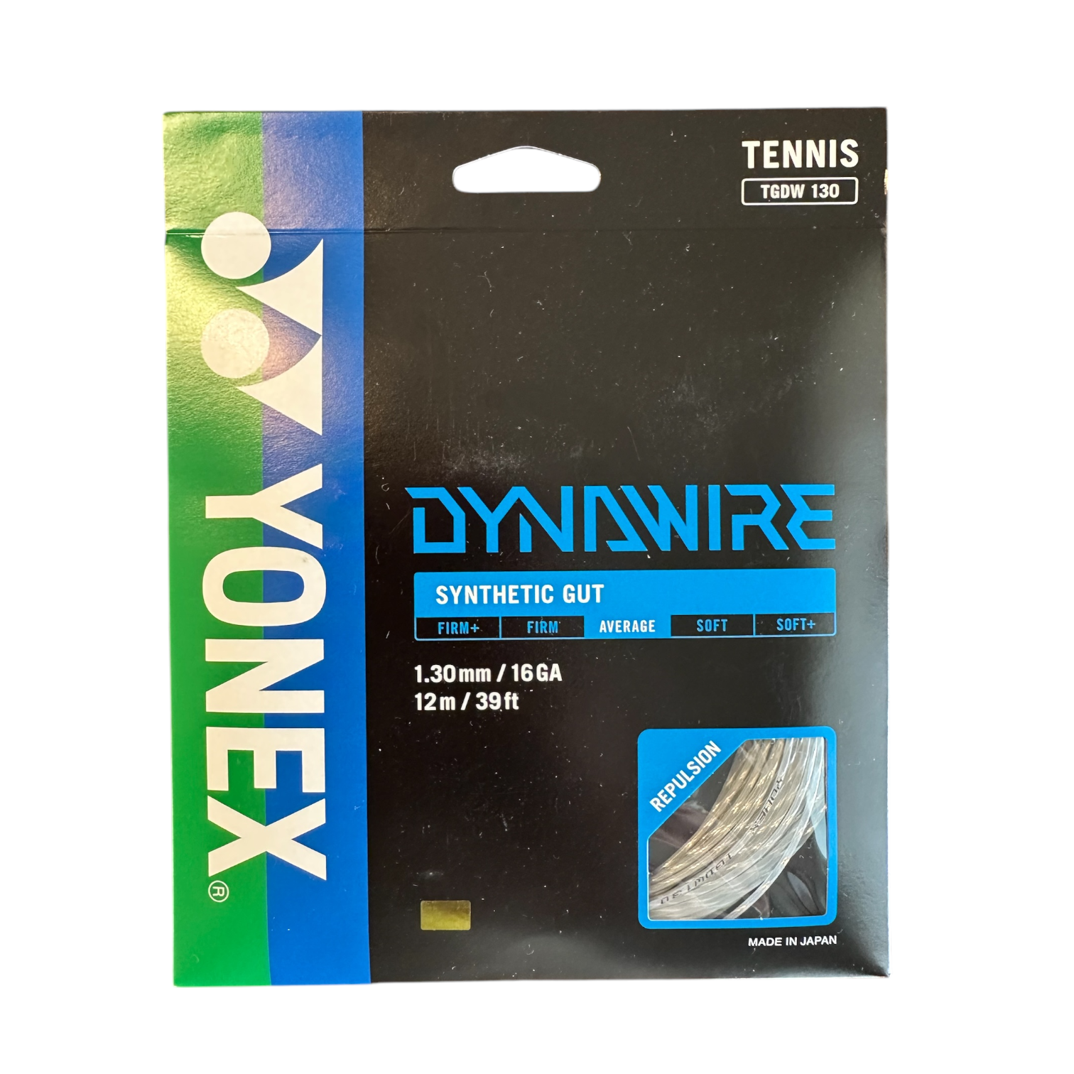 Set Cuerda de Tenis Yonex Dynawire White Silver 1.30 mm