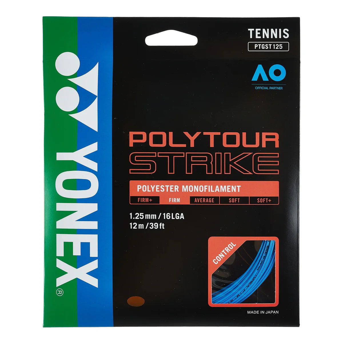 Set Cuerda de Tenis Yonex Polytour Strike Blue 1.25mm
