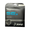 Set Cuerda de Tenis Zons Polymo Tour Rough Black 1.30mm