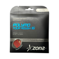 Set Cuerda de Tenis Zons Polymo Tour Rough Red 1.30mm