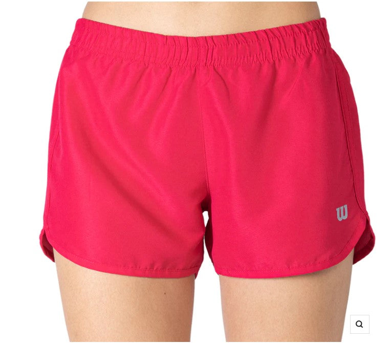 Short Deportivo Mujer Wilson Rosada Microfibra Talla L