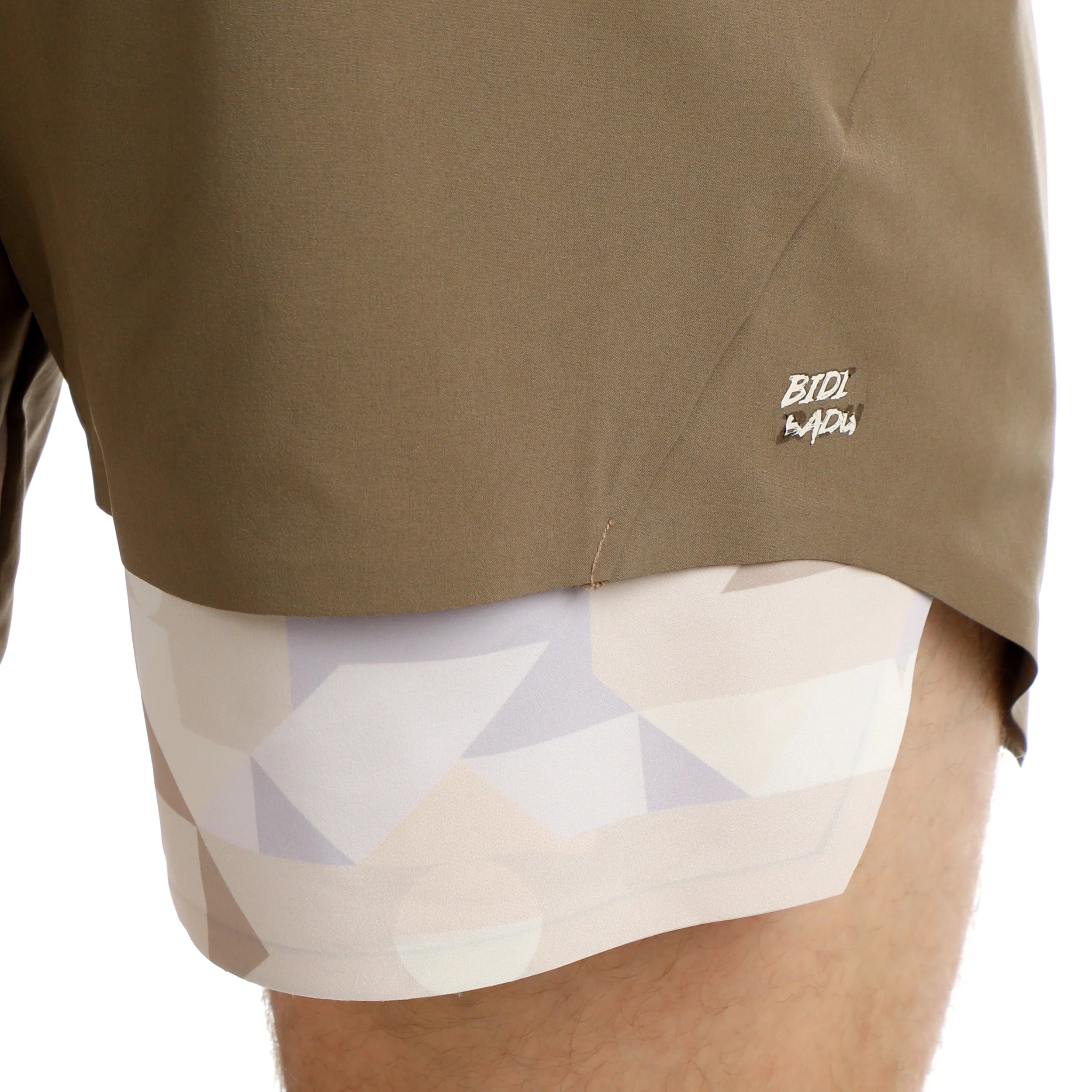 Short Hombre Bidi Badu Paris 2025 7in Shorts Men-Brown Talla M