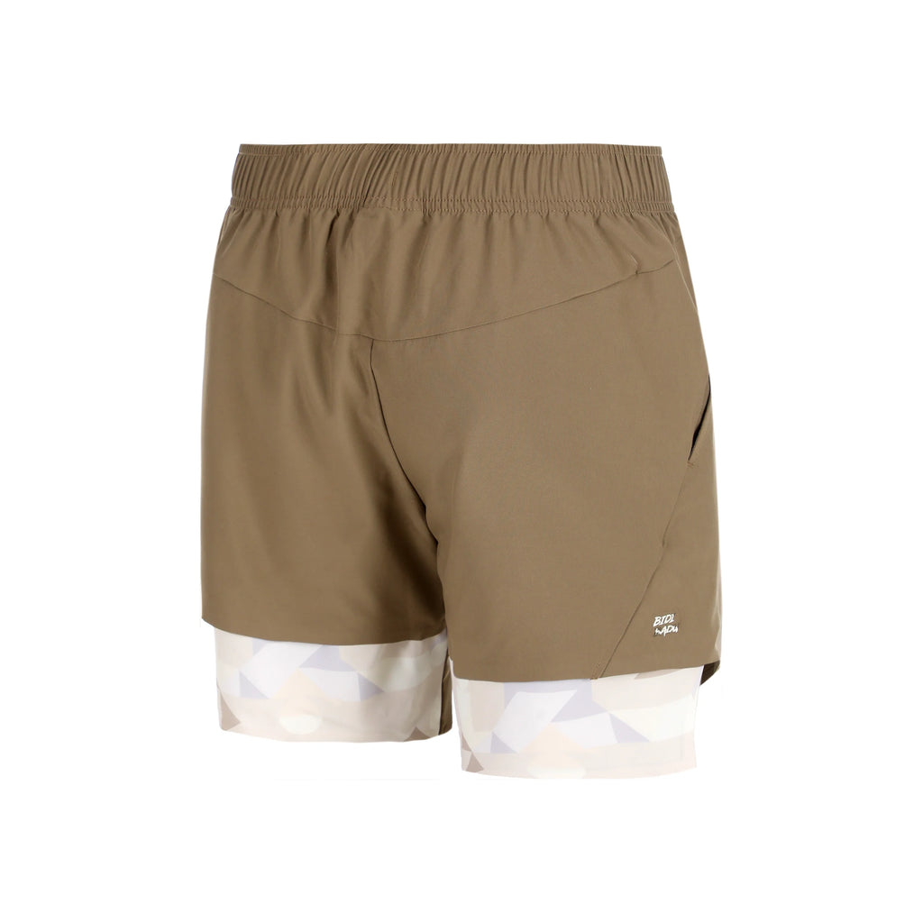 Short Hombre Bidi Badu Paris 2025 7in Shorts Men-Brown Talla M