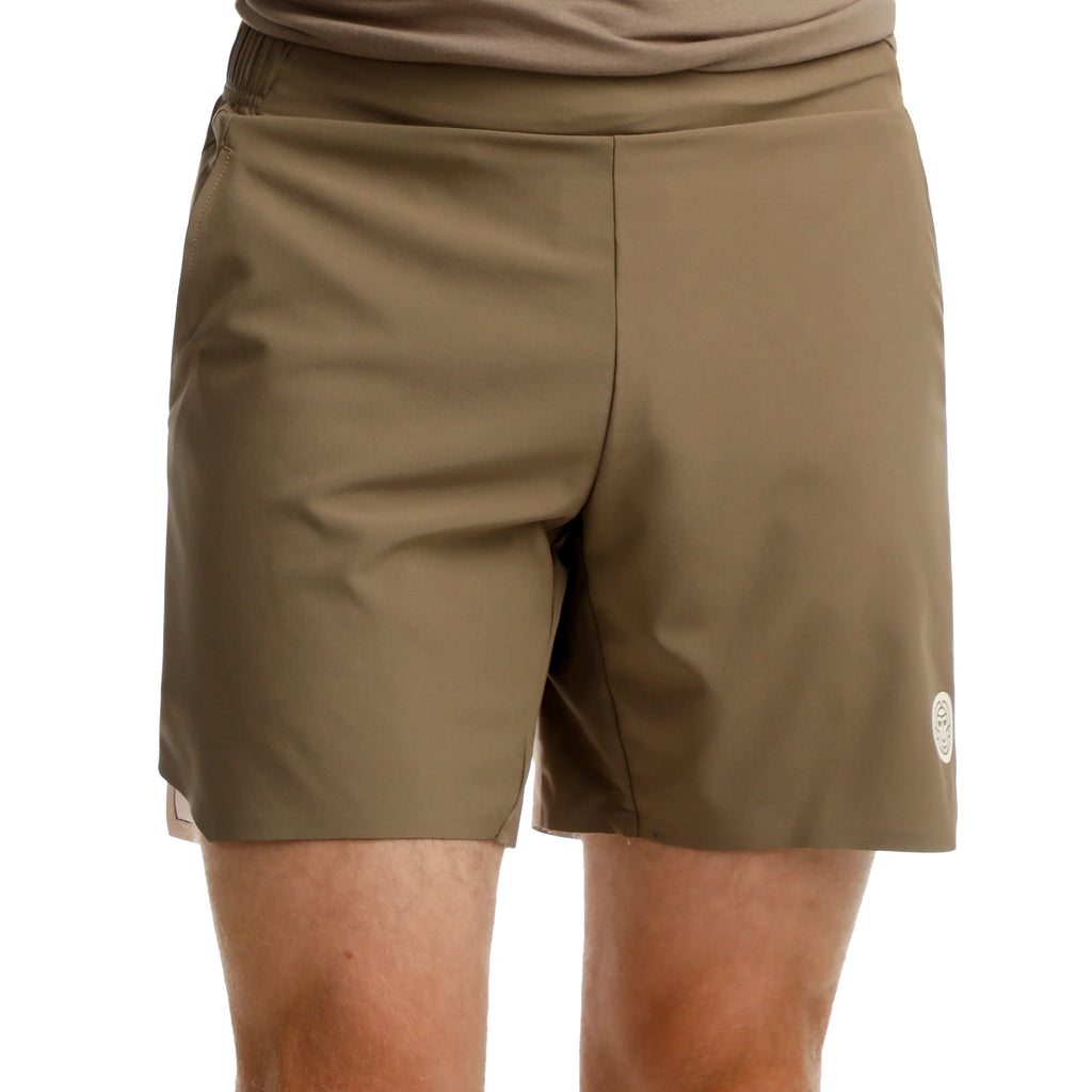Short Hombre Bidi Badu Paris 2025 7in Shorts Men-Brown Talla M