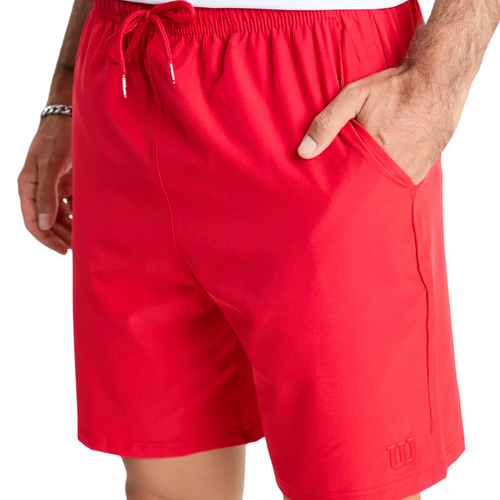 Short Hombre Deportivo Wilson Flex Rojo Talla L