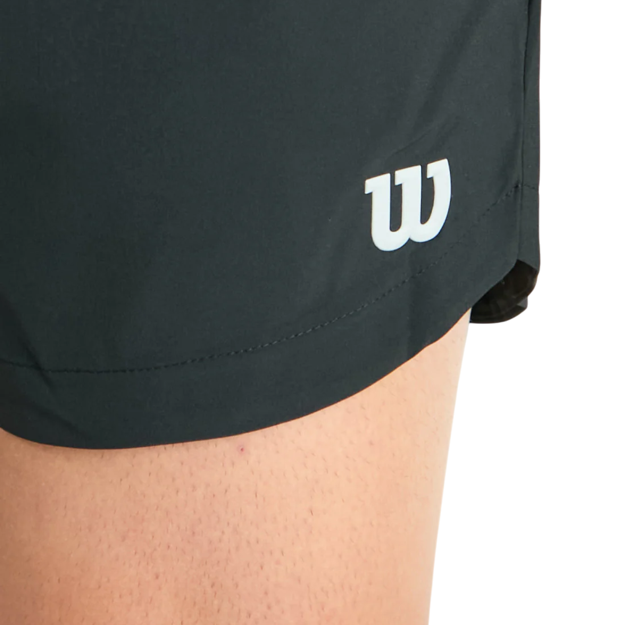 Short Hombre Deportivo Wilson Negro Corto Talla L