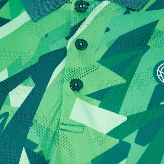 Polera Hombre Bidi Badu Spike Polo Men Green Talla M