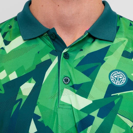 Polera Hombre Bidi Badu Spike Polo Men Green Talla M