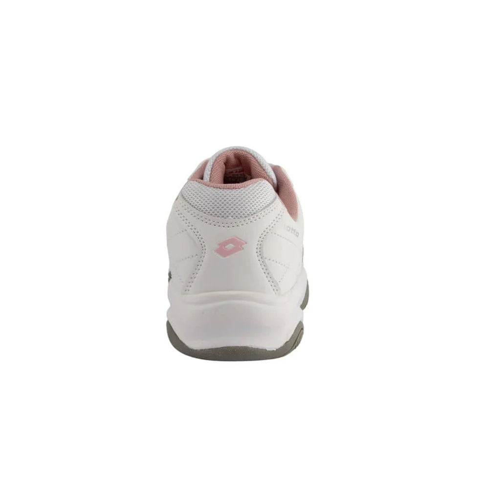 Zapatillas Lotto Niña Court BTS1 Blanco Rosado