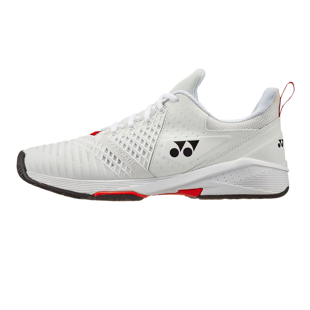 Zapatillas de Tenis Yonex Sonicage White Red (9.5 US)