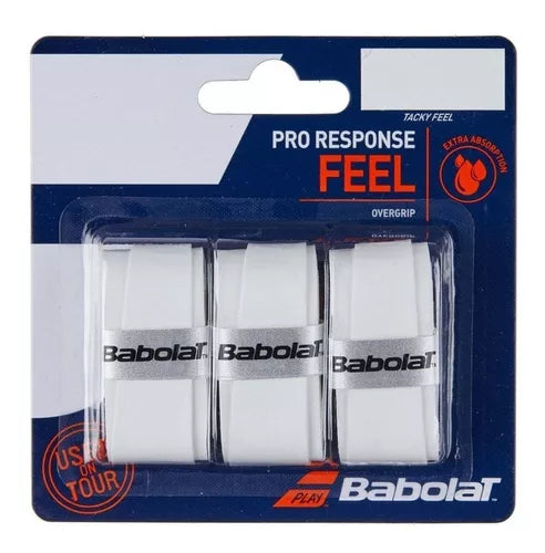 Overgrip Babolat Pro Response Feel Blanco