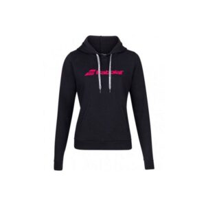 Poleron Mujer Babolat Exercise Hood Sweat Woman Black M