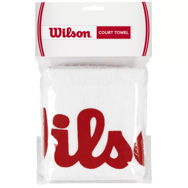 Toalla Wilson White Medium Court Towel