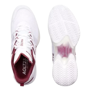 Zapatillas de Tenis Lacoste AG-LT23 Ultra 2231 White Burgundy 9 US - Imagen 2